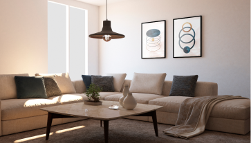 Gestalten Sie Ihr gemütliches Wohnzimmer